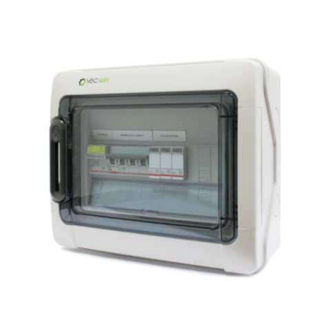 SECSUN QUADRO DI CAMPO 1 STRINGA 600 VDC-LIGHT QCM1601L