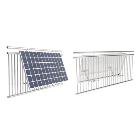 EASY SOLAR STAFFA DA BALCONE IN ALLUMINIO PER PANNELLI SOLARI ESB-001B