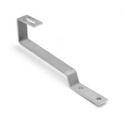 STAFFA FISSA TEGOLA PIANA - SP. 5 MM - HM 30 MM HM120