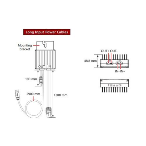 OTTIMIZZATORE DI POTENZA PER MODULI FOTOVOLTAICI HUAWEI MERC-1300W-P 1300MM