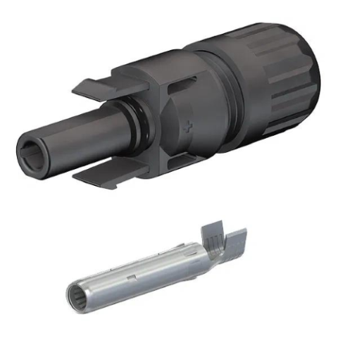 CONNETTORE MC4 FEMMINA KBT4/6I-UR (+) PER CAVI ? EST.3-6MM