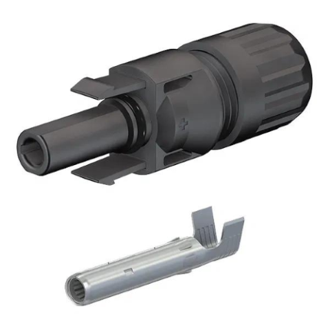 CONNETTORE MC4 FEMMINA KBT4/10II (+) PER CAVO ? 10MM