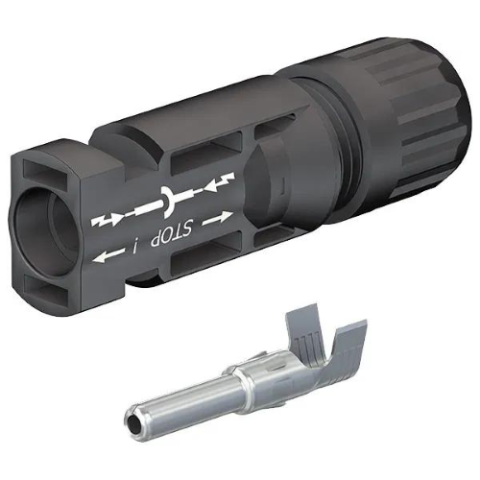 CONNETTORE MC4 MASCHIO KST4/10II (-) PER CAVO ? 10MM